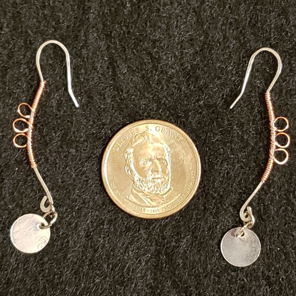 🎁Copper Looped Dangles - Picture 3 of 3